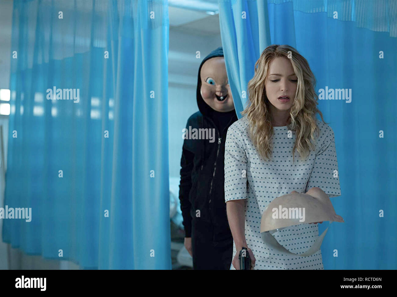 La mort heureuse JOUR 2U- 2019 Blumhouse Productions film avec Jessica Rothe Banque D'Images