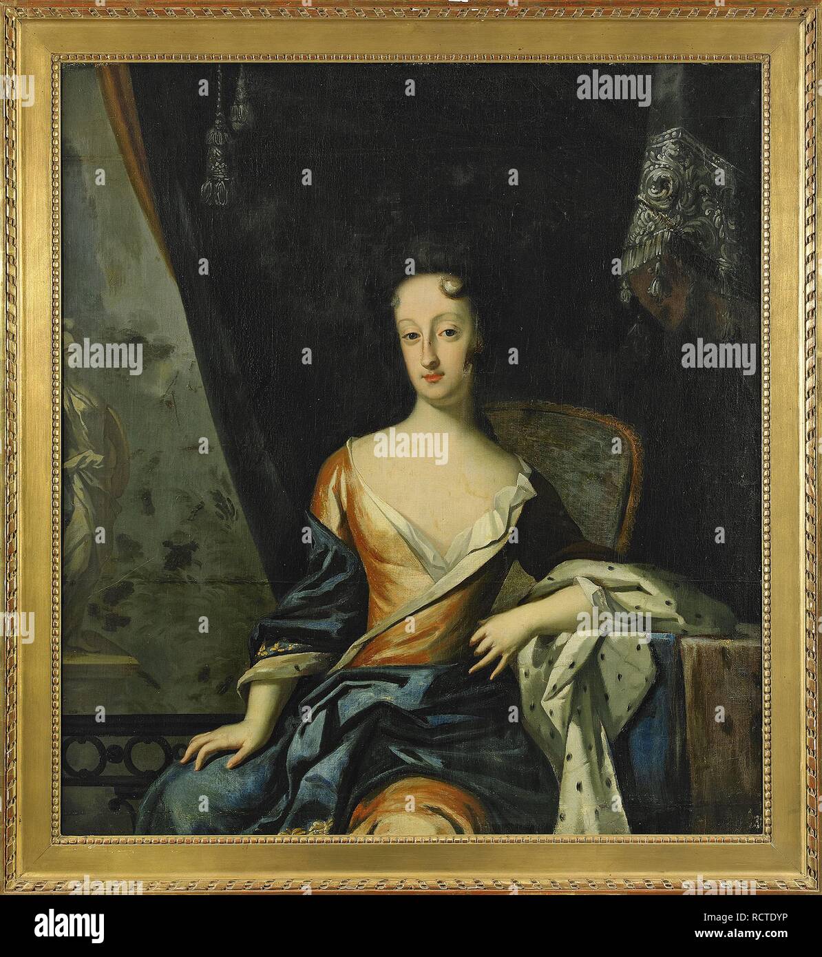 Portrait de Ulrika Eleonora (1688-1741), Reine de Suède. Musée : collection privée. Auteur : Krafft, David, von. Banque D'Images