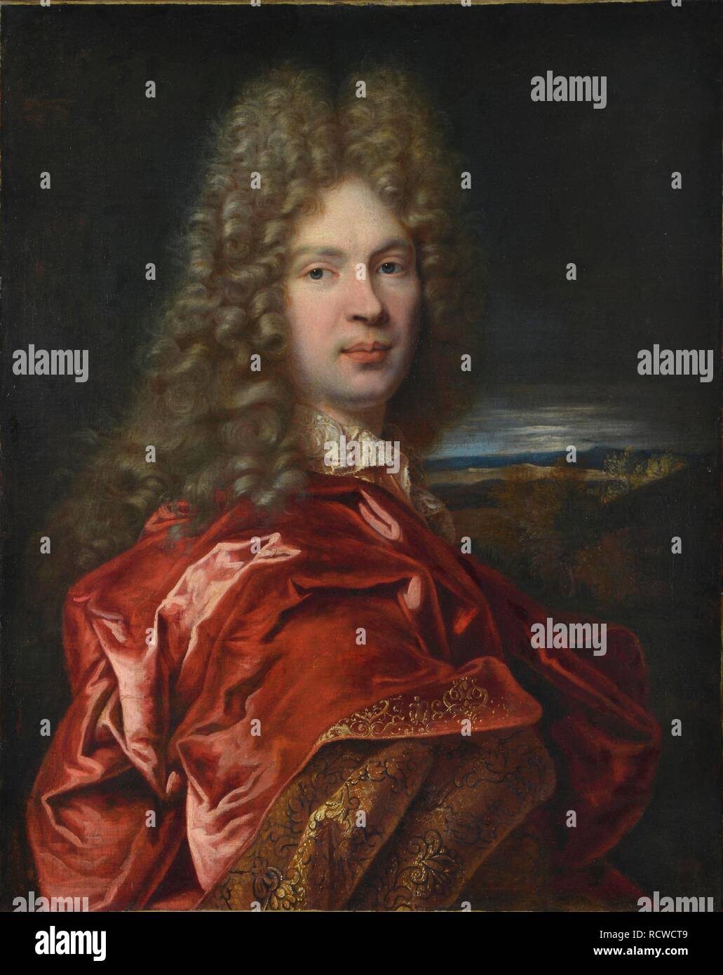 Portrait de Pierre-Vincent Bertin. Musée : Etat de l'Ermitage, Saint-Pétersbourg. Auteur : Largillière, Nicolas, de. Banque D'Images