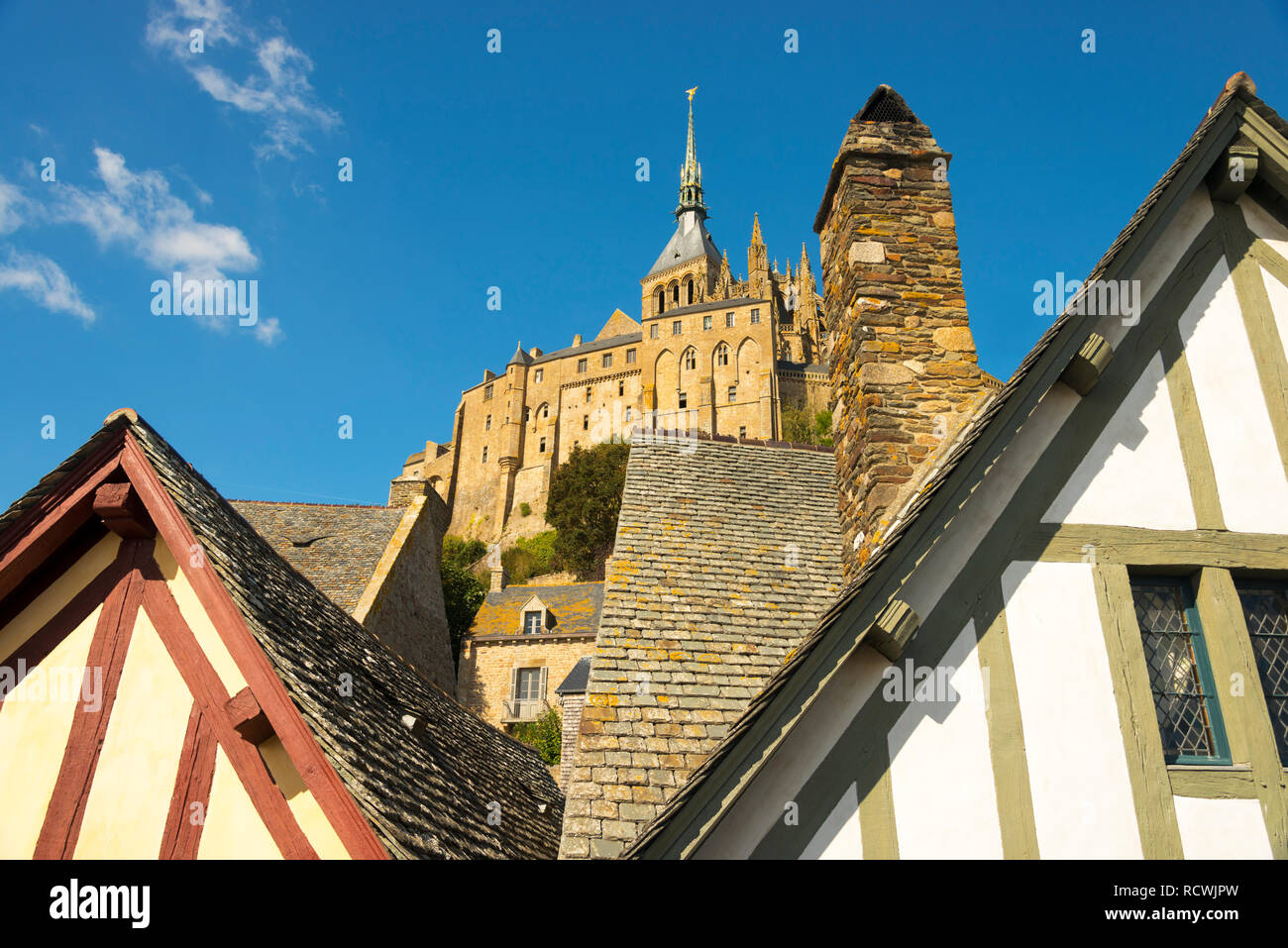 Le Mont Saint Michel Banque D'Images