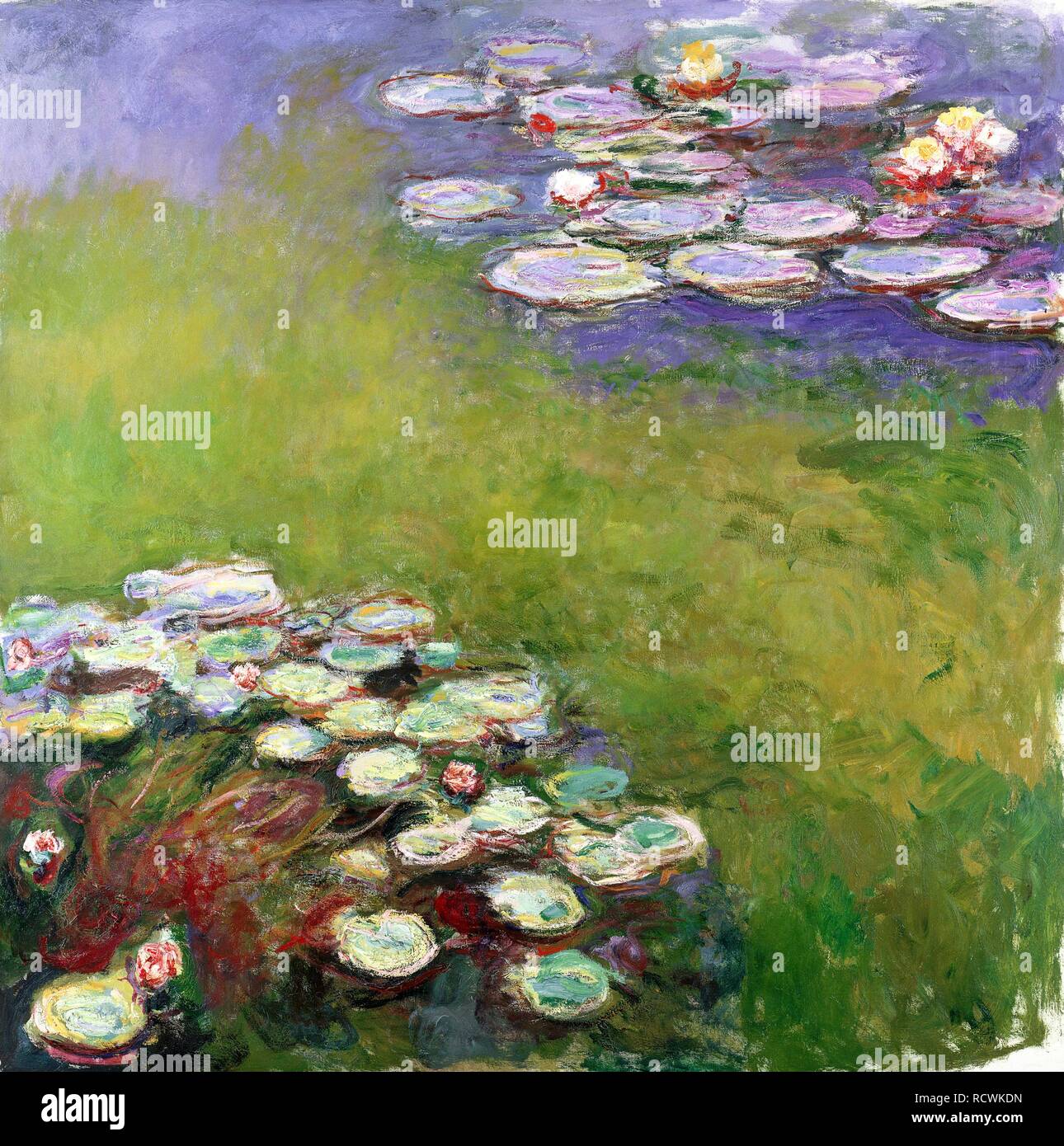 Nympheas claude monet ombre Banque de photographies et d’images à haute ...