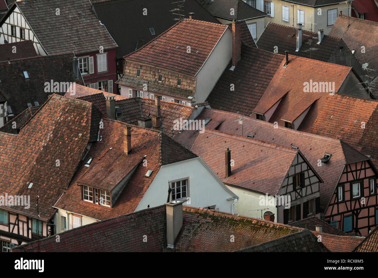 Kaysersberg, Alsace, France Banque D'Images