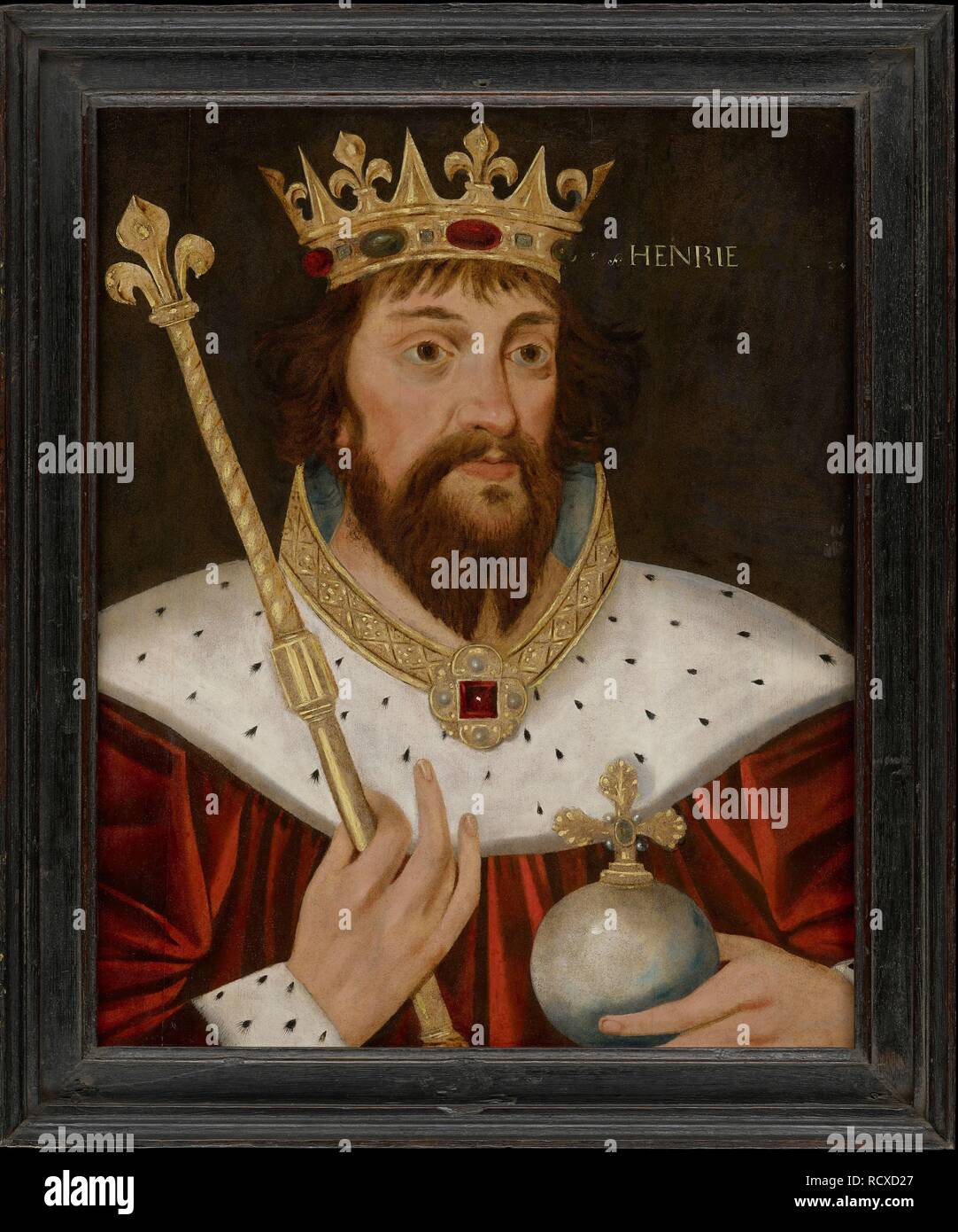 Portrait du roi Henri I d'Angleterre (1892-1941). Musée : collection privée. Auteur : anonyme. Banque D'Images