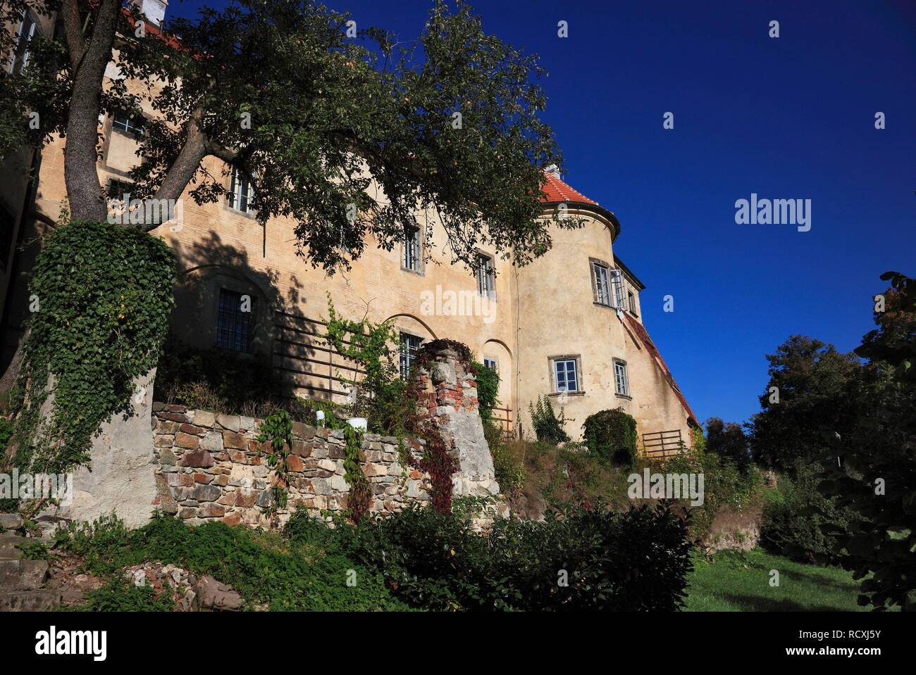 Grabstejn château près de Hradek nad Nisou, district de Liberec, au nord de la Bohême, la Bohême, République Tchèque, Europe Banque D'Images
