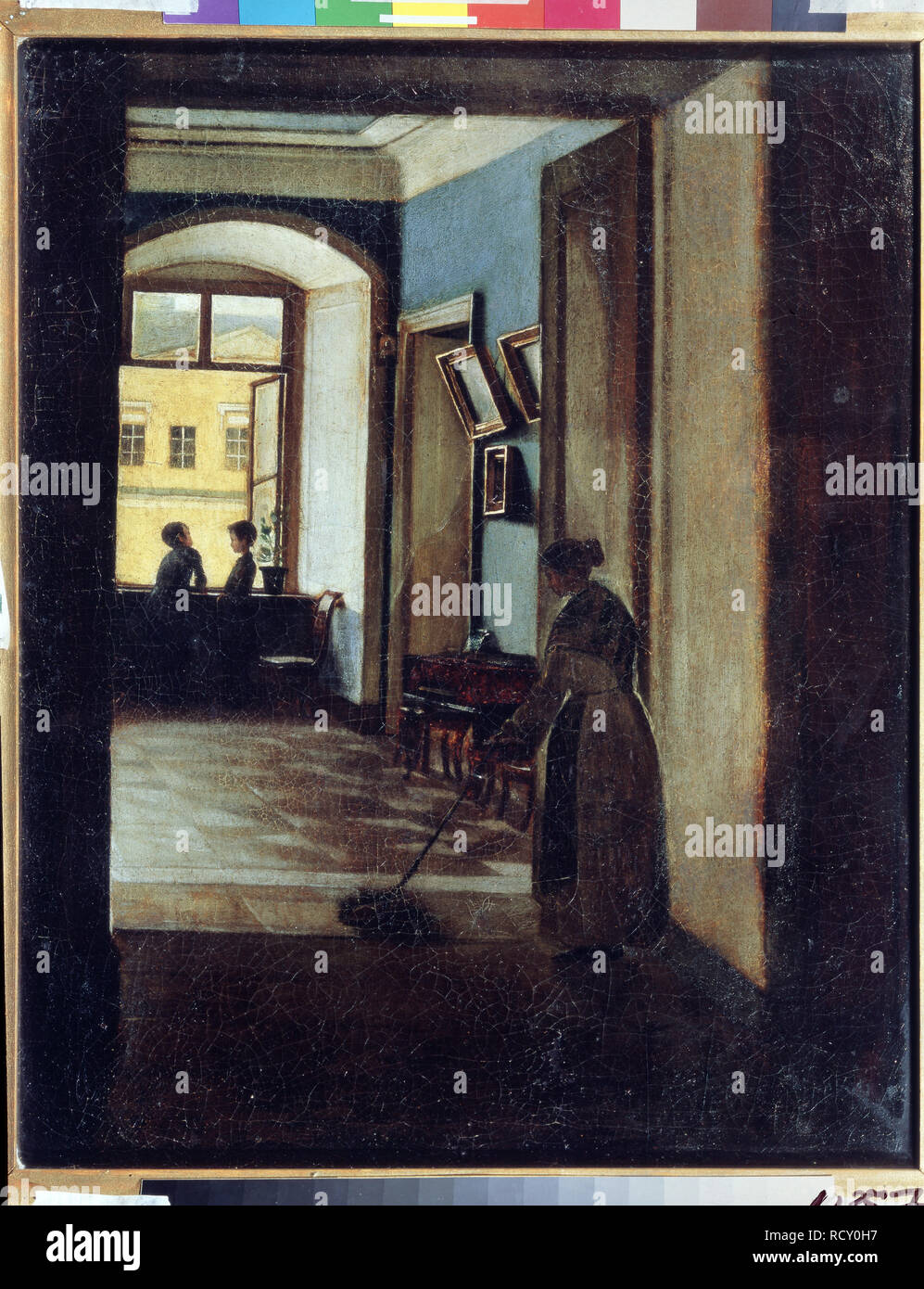 L'intérieur. Musée : Musée d'art de l'État République de Tatarstan Kazan. Auteur : Durnov, Ivan Trofimovitch. Banque D'Images