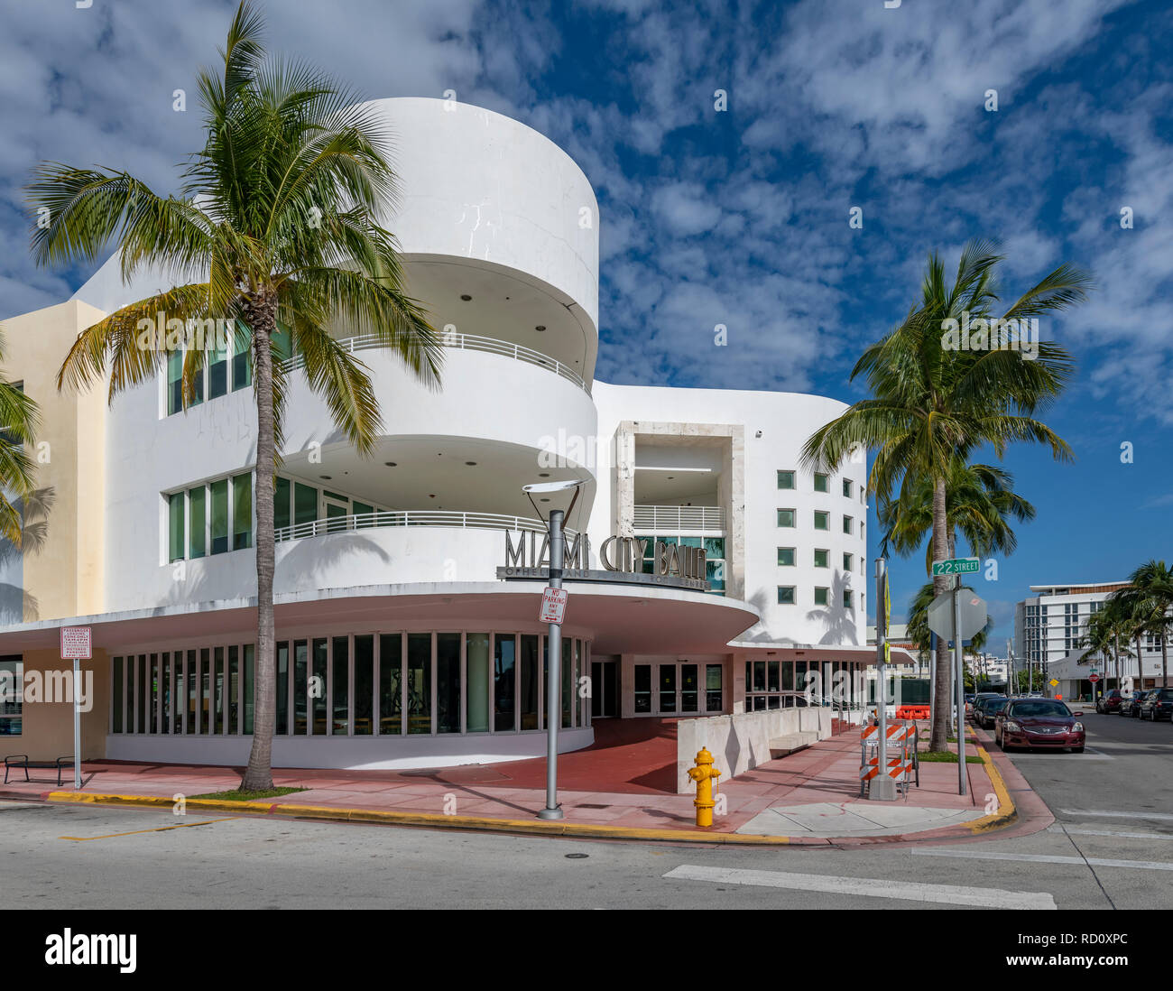 Le Miami City Ballet, Miami Beach, Florida, USA Banque D'Images