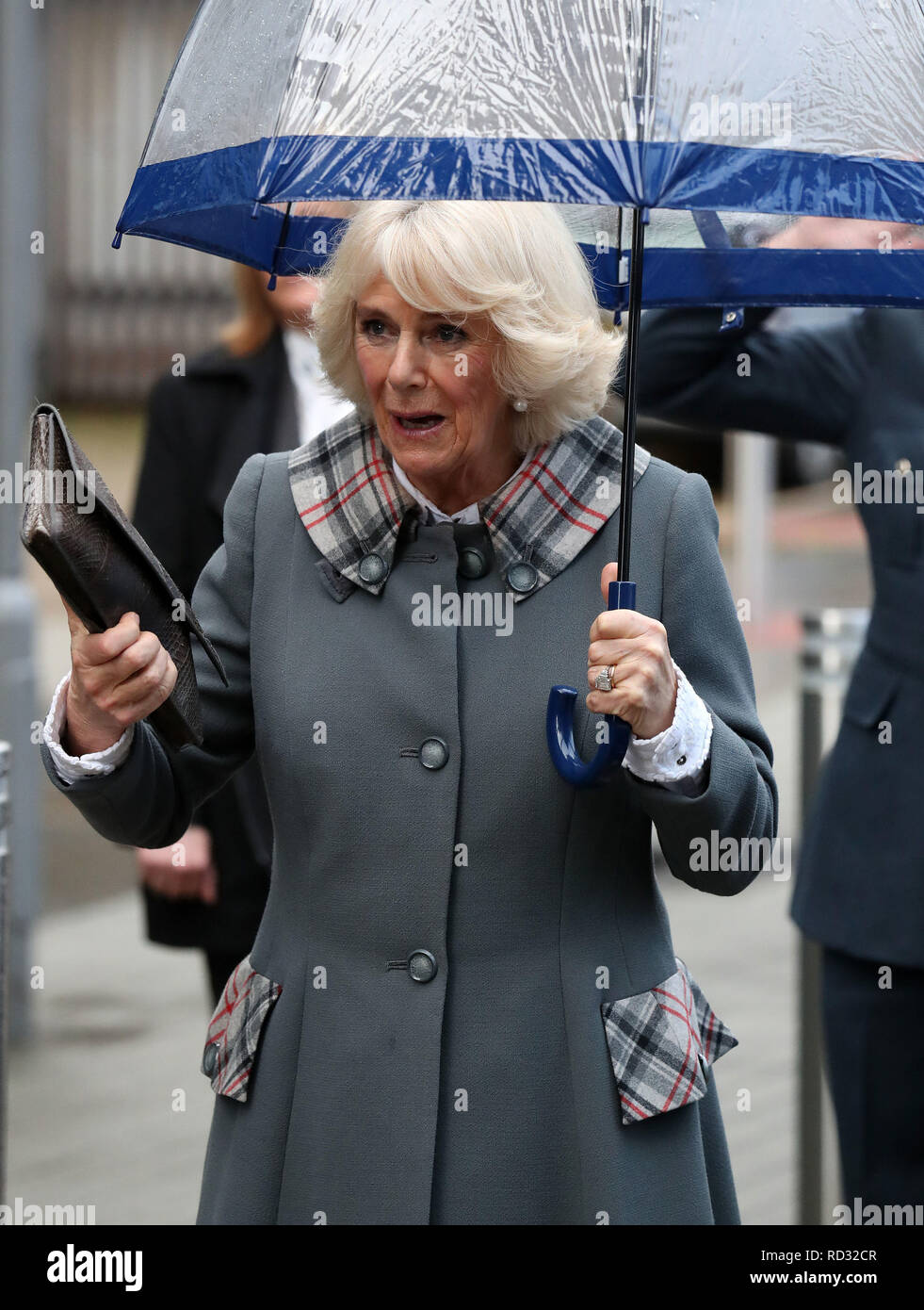 La duchesse de Cornouailles, connu sous le nom de Duchesse de Rothesay après une visite à l'Université d'Aberdeen&Otilde;s École de médecine, sciences médicales et de nutrition. Banque D'Images