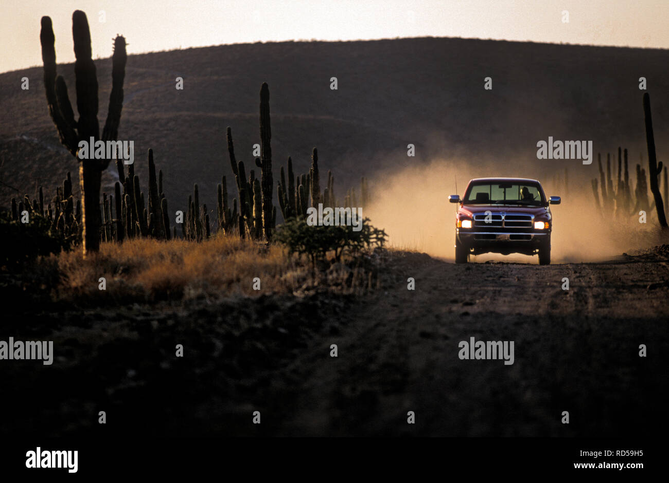 Dodge Ram V10 camionnette au Mexique 1993 Banque D'Images