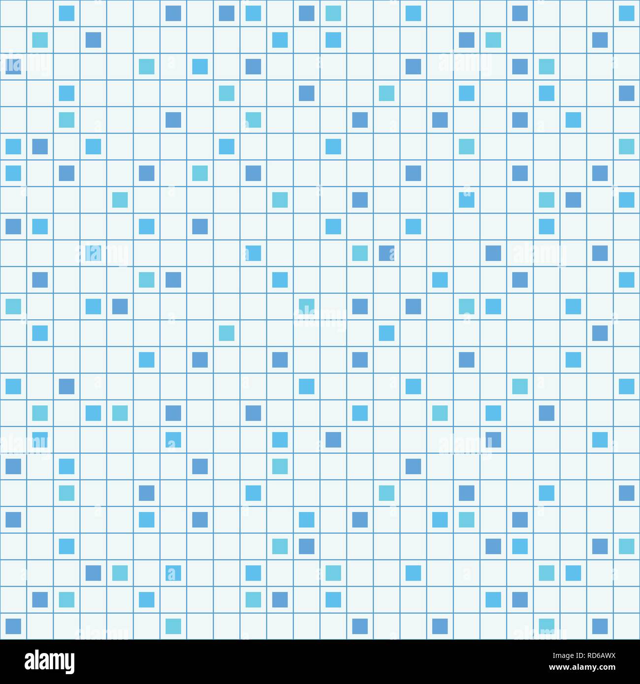 Résumé motif carré transparent. Motif dans les cellules. Grille. Simple vecteur fond couleur. Illustration de Vecteur