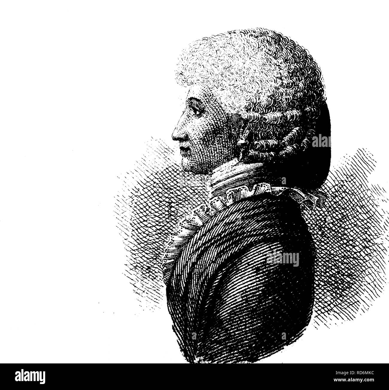 Mode de cheveux : les cheveux des femmes en 1800, style illustration historique Banque D'Images