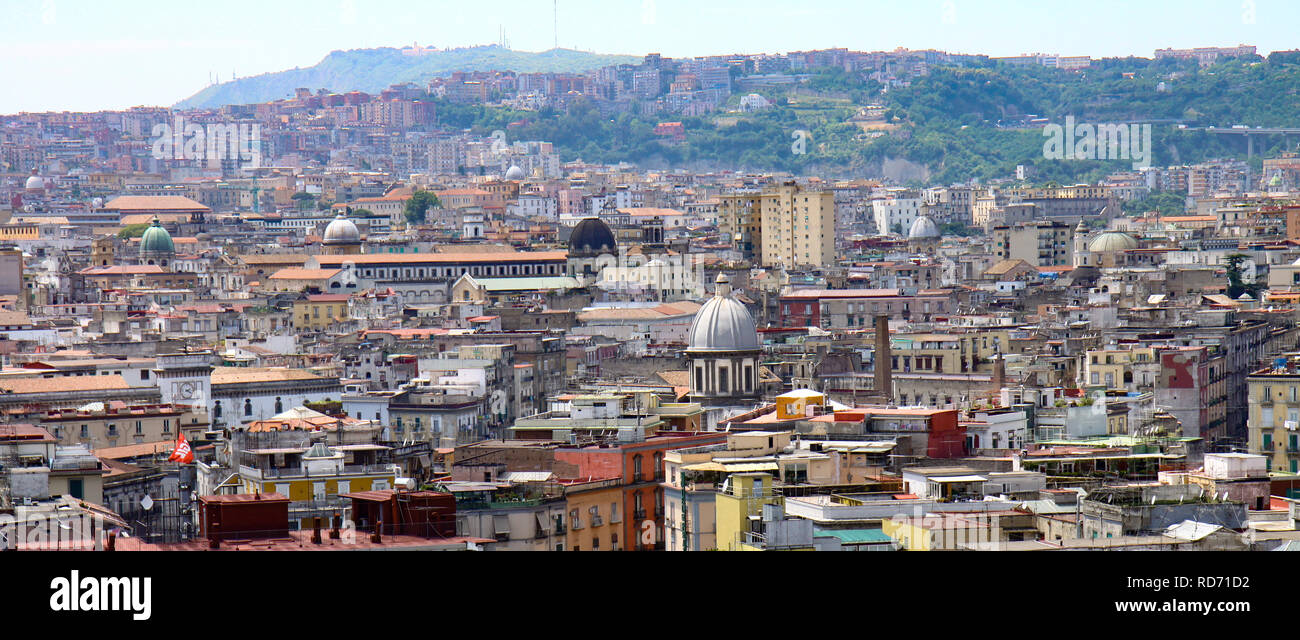 Voir des meilleurs églises à visiter dans la région de Naples. Banque D'Images