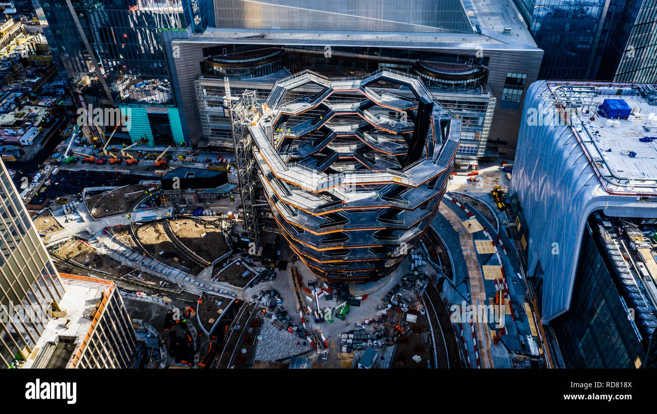 Le navire, à Hudson Yards, Manhattan, New York City, NY, USA Banque D'Images