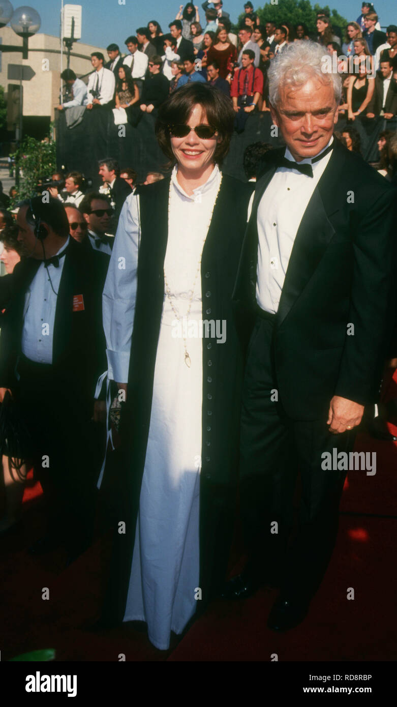 PASADENA, CA - le 19 septembre : actrice Susan Dey et mari producteur Bernard Sofronski assister à la 45e Primetime Emmy Awards le 19 septembre 1993 à Pasadena Civic Auditorium à Pasadena, en Californie. Photo de Barry King/Alamy Stock Photo Banque D'Images