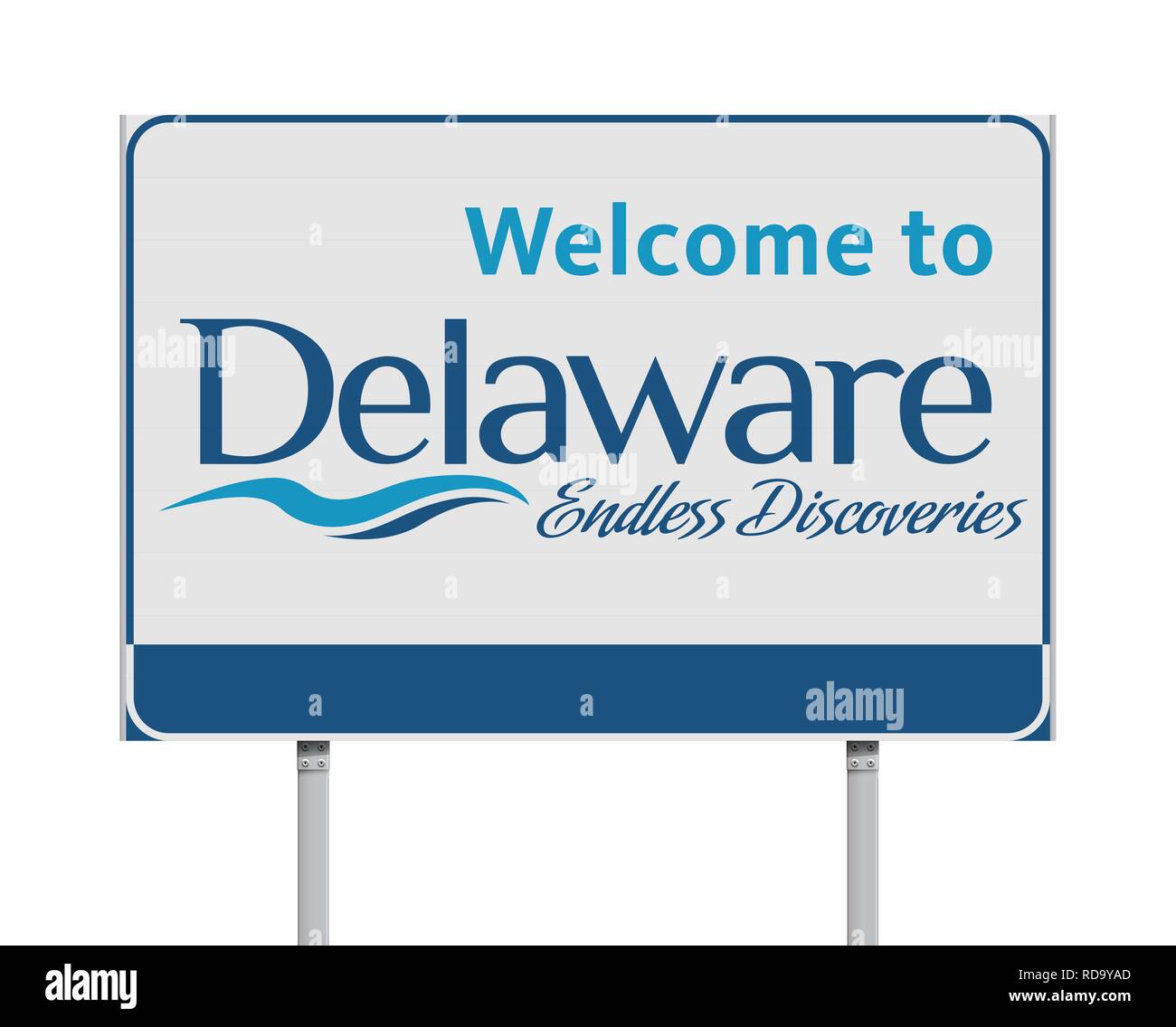 Vector illustration de la bienvenue à New York road sign Illustration de Vecteur