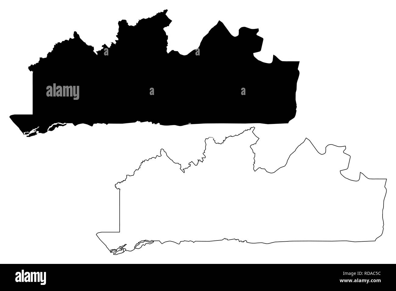 La Province centrale Kongo (République démocratique du Congo, RD Congo ...