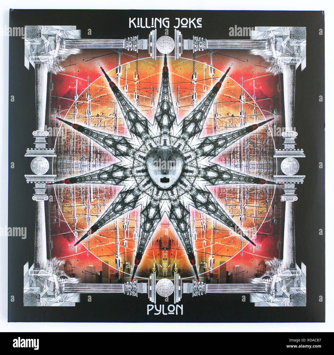 La couverture de Pylon en tuant la blague. Album 2015 sur Spinefarm Records - usage éditorial uniquement Banque D'Images