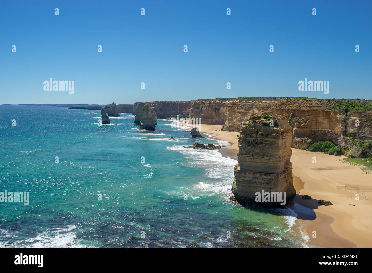 Les douze apôtres, de l'Australie Banque D'Images