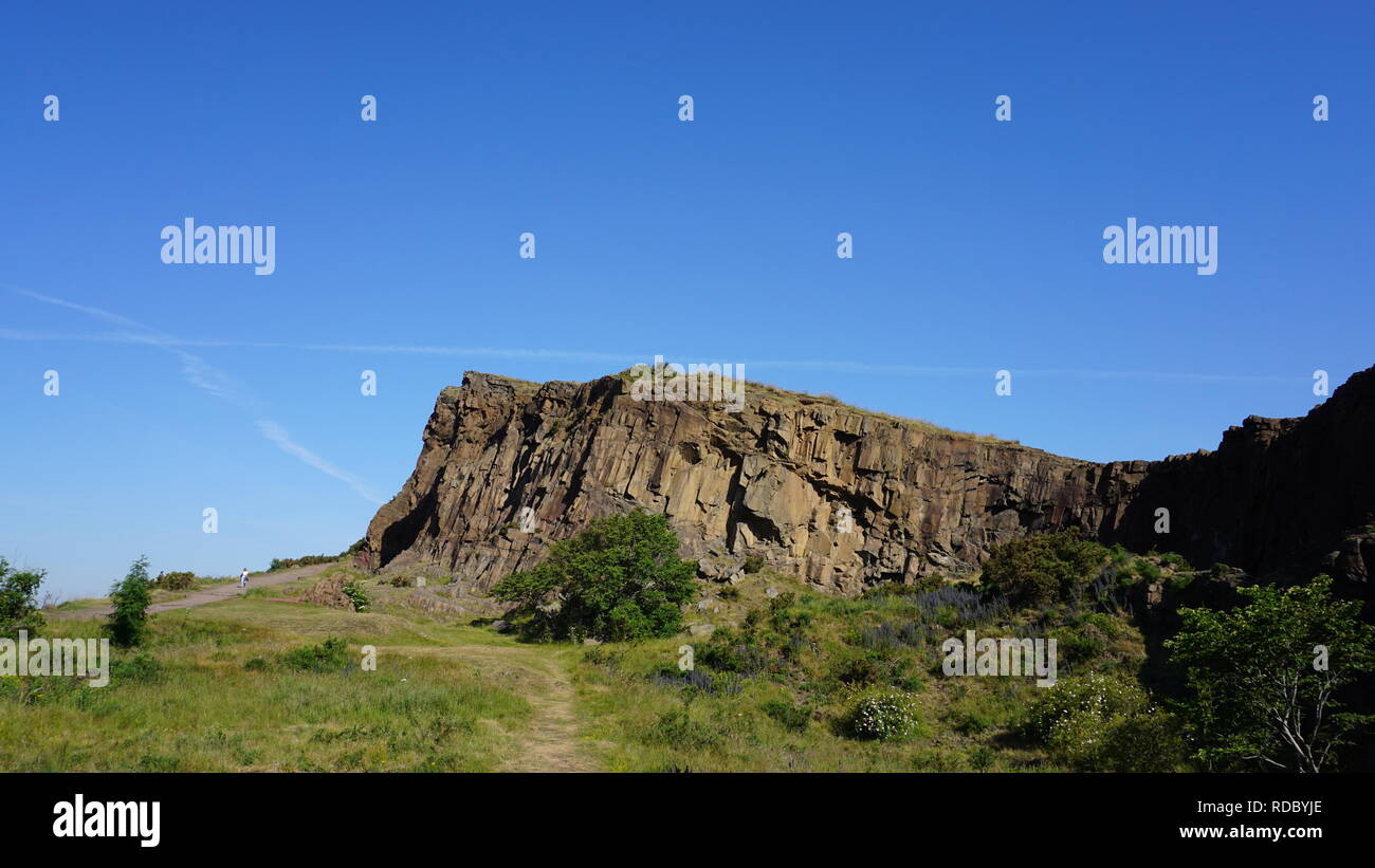 Arthur's Seat à Édimbourg, Écosse Banque D'Images