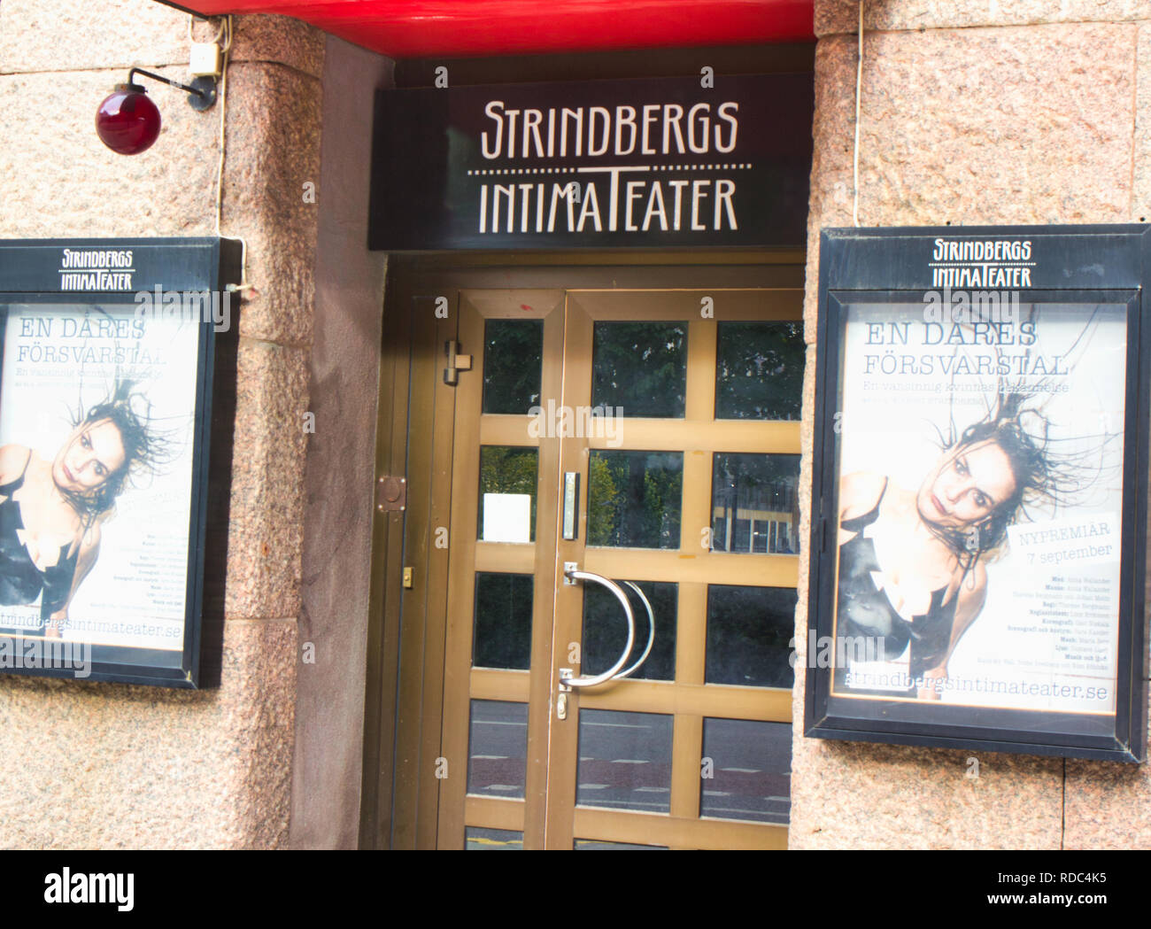 Strindbergs Intima Teater, Norrmalm, Stockholm, Suède, Scandinavie Banque D'Images