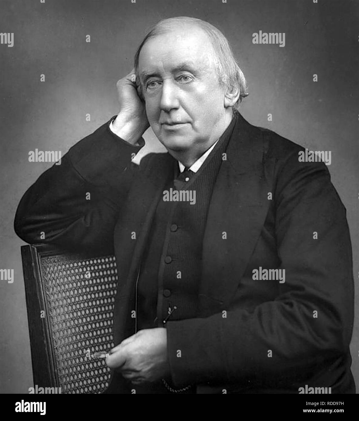 Charès HALLÉ (1819-1895) pianiste et chef d'orchestre allemand Banque D'Images