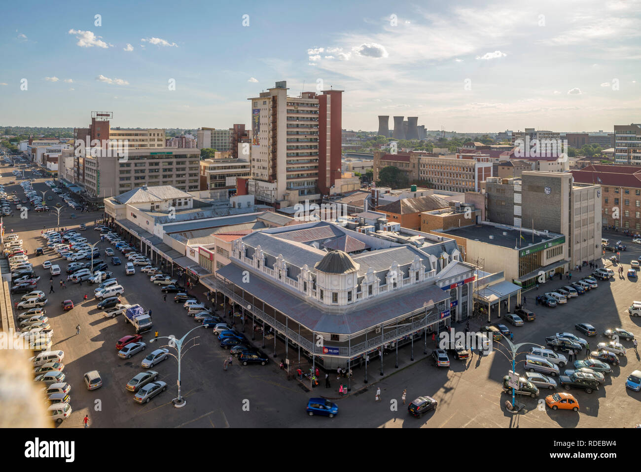 Bulawayo, Zimbabwe CDB. Banque D'Images