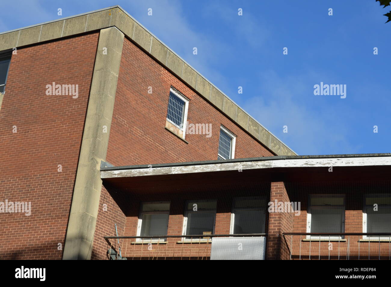 Une image d'un bâtiment à Exeter. Banque D'Images