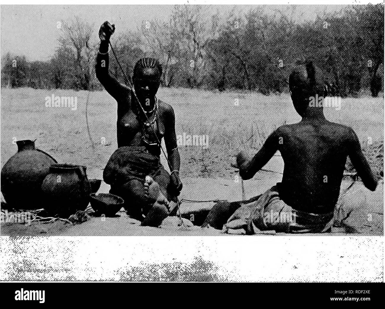 . Du Niger au Nil. Alexander-Gosling ; des oiseaux de l'expédition. À PARTIR DE FORT LAMY À L'TOGBAU HILLS 155 oiseaux pour étudier leurs habitudes. Dans cette quête, whon nous n'étions pas en voyage, j'avait coutume de passer le matin et le soir. EAQHIRMI bien à un de mes jours. C'était agréable de parcourir la forêt fraîche fourrés, parfois à émerger dans la moquette vert-sous-bois juste à temps peut-être pour attraper un aperçu de l'antilope ou waterbuck comme ils délimité loin de couvrir dans la brousse. Sur ces promenades solitaires, quand j'espionner certains oiseaux rares ou inconnus à travers mes lunettes et de regarder à partir de mon asile sa Banque D'Images