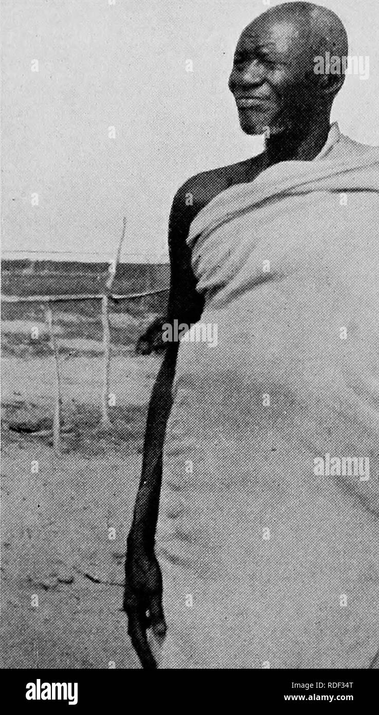 . Du Niger au Nil. Alexander-Gosling ; des oiseaux de l'expédition. Le SHARI À GULFBI 107 sur moi que j'avais coulé tous mes ennuis dans ses eaux, et une nouvelle étape pleine de promesses pour l'expédition avait commencé.. .* Un^ feehng BUDUMA KUEI le même inspiré les hommes ; que les bateaux toucha le bord de la rivière, Audelai, le capitaine, a sauté et en prenant une partie de la terre manger une bouchée. Les hommes jetaient à terre suivant leurs perches et crier scampered sauvagement sur le sable-Banque mondiale, comme si dans la tentative d'éradiquer la crampe qui avait saisi leur hmbs dans leur longue détention dans les bateaux. Pas Uving Banque D'Images