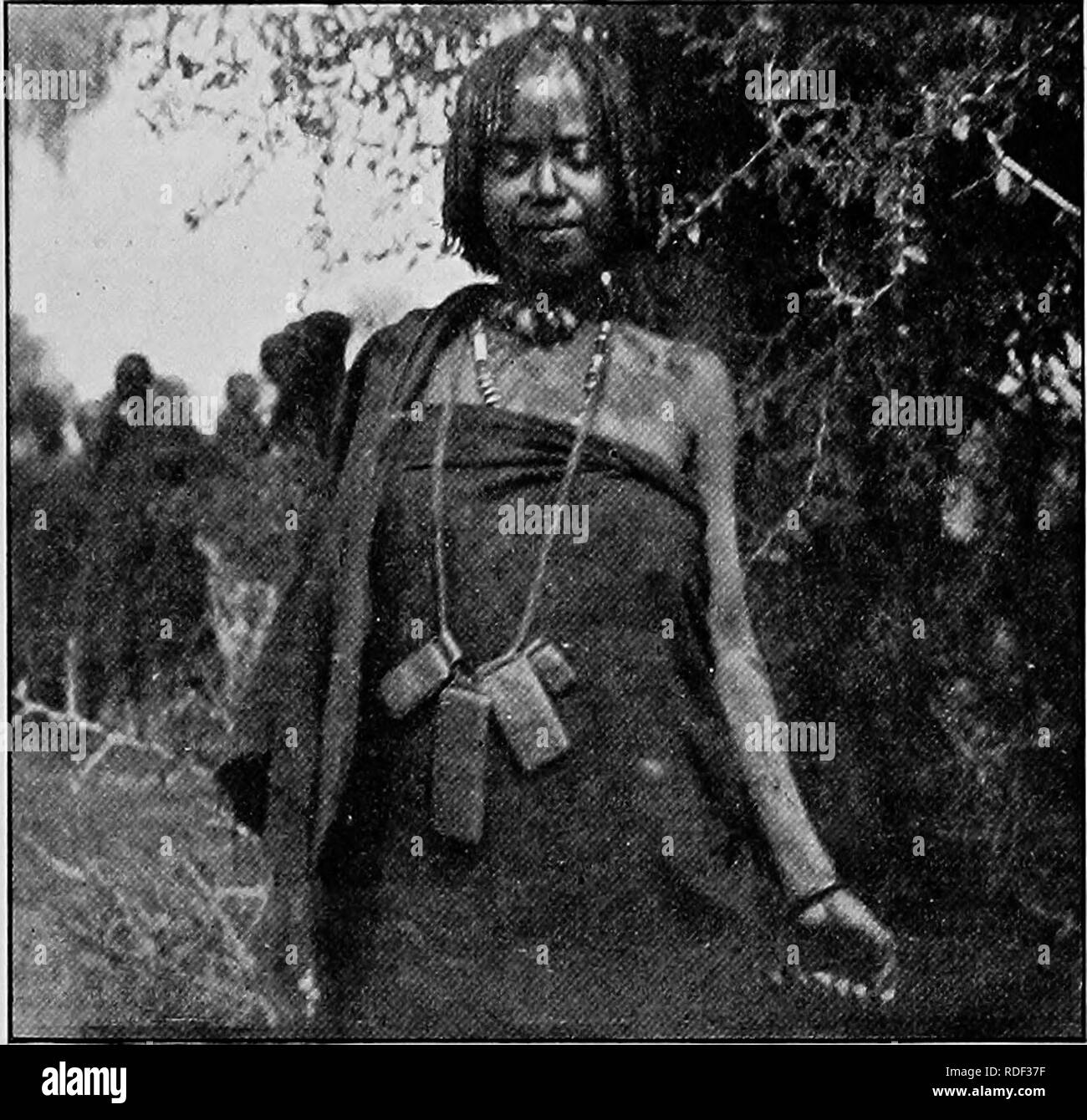 . Du Niger au Nil. Alexander-Gosling ; des oiseaux de l'expédition. L'EXPLORATION DU LAC TCHAD 81 stands ont été renversées et les marchandises éparpillées sur le sol. L'air était rempli de l'accident de la vaisselle, les cris et les malédictions des hommes et des cris de femmes et d'enfants, de nombreux. Un JIOBBUK FEMME de qui est tombé dans leur fuite et ont été foulés aux pieds. Puis au milieu de la terreur-mob frappées par une bande d'une centaine de cavaliers Tubu facturés furieusement. Ils sont venus jusqu'à la dispersion. Et c'était un merveilleux spectacle de voir un homme en mouvement près d'un jeter sa lance dans l'air, Banque D'Images