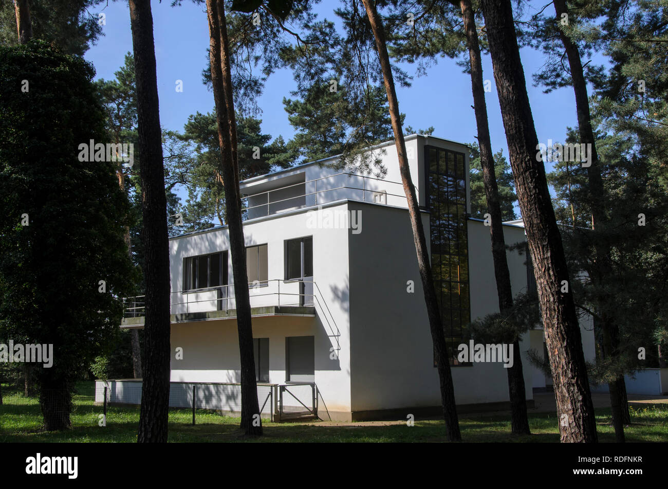 Meisterhaus, Dessau, Sachsen-Anhalt, Allemagne Banque D'Images