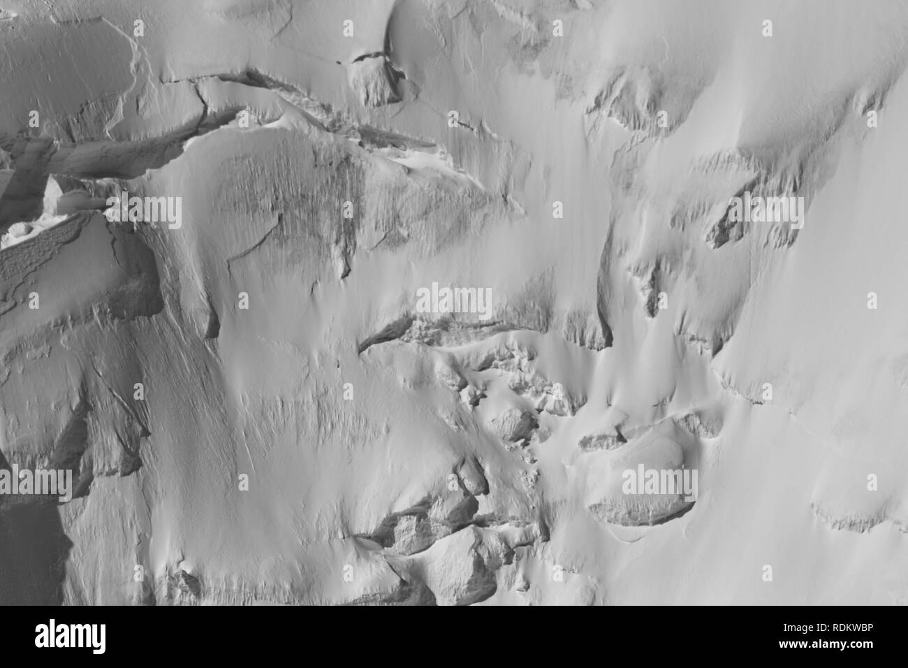 Un bureau d''excursions aériennes est l'un des plus spectaculaires des façons de voir le Mont McKinley, la gamme d'Alaska, et les glaciers environnants, Denali National Park Banque D'Images