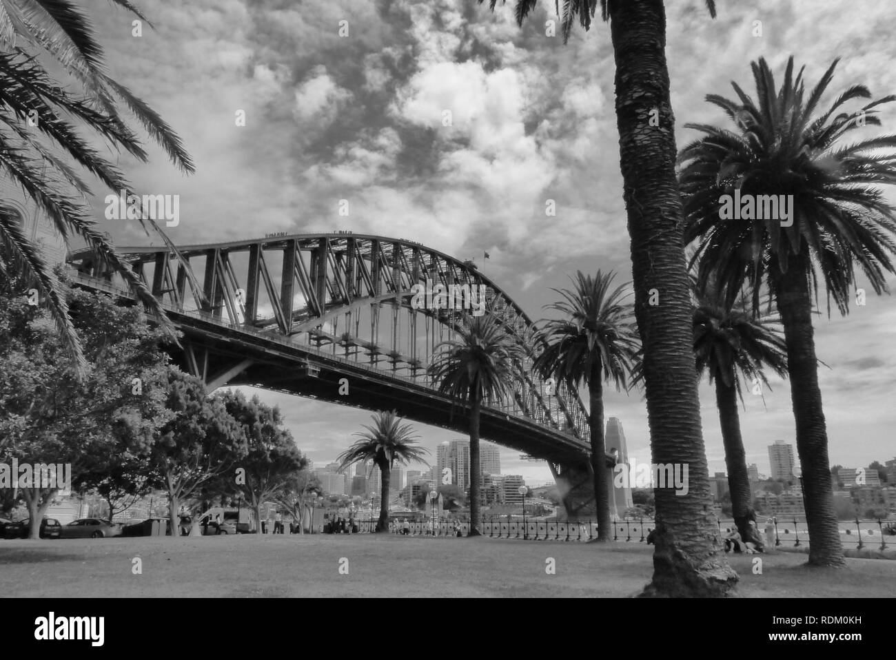 Sidney Harbour Bridge Banque D'Images