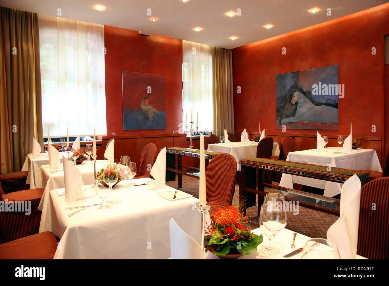 ClubB prix, hotel 2 étoiles et restaurant à Essen-Kettwig, Rhénanie du Nord-Westphalie Banque D'Images