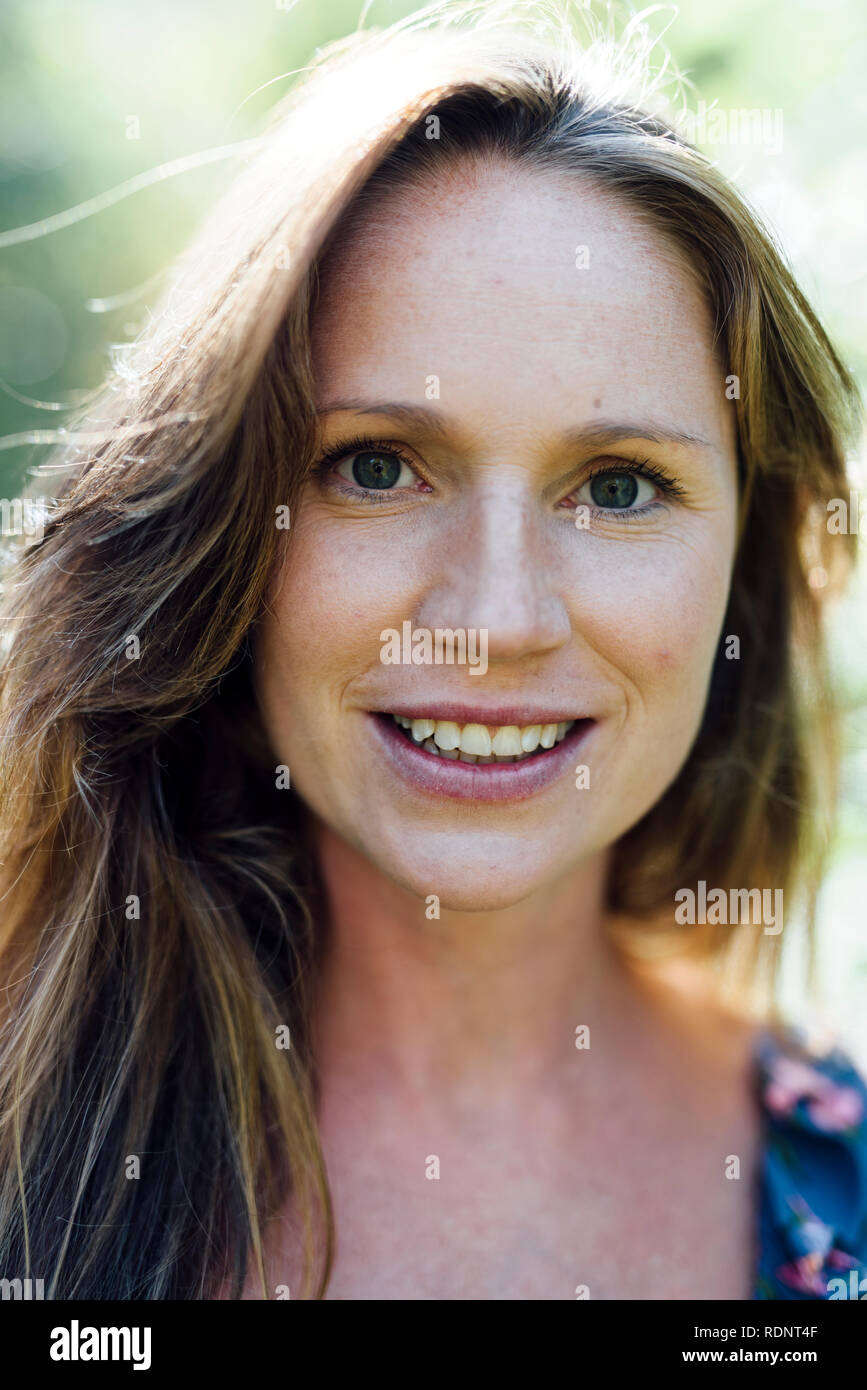 Portrait d'une femme Banque D'Images