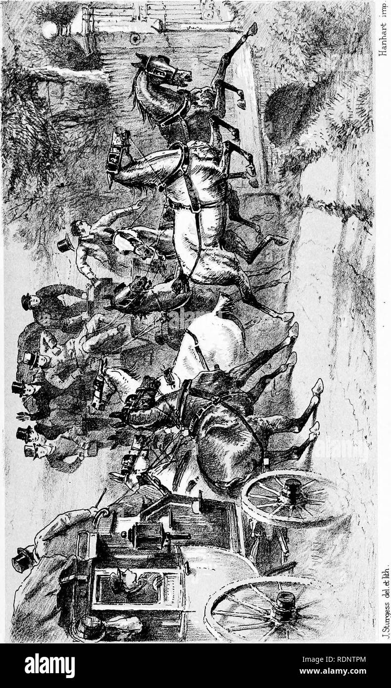 . L'âge d'encadrement. Coaching (transport). H I CO g l x H P o w p. Veuillez noter que ces images sont extraites de la page numérisée des images qui peuvent avoir été retouchées numériquement pour plus de lisibilité - coloration et l'aspect de ces illustrations ne peut pas parfaitement ressembler à l'œuvre originale.. Harris, Stanley. Londres, R. Bentley et fils Banque D'Images