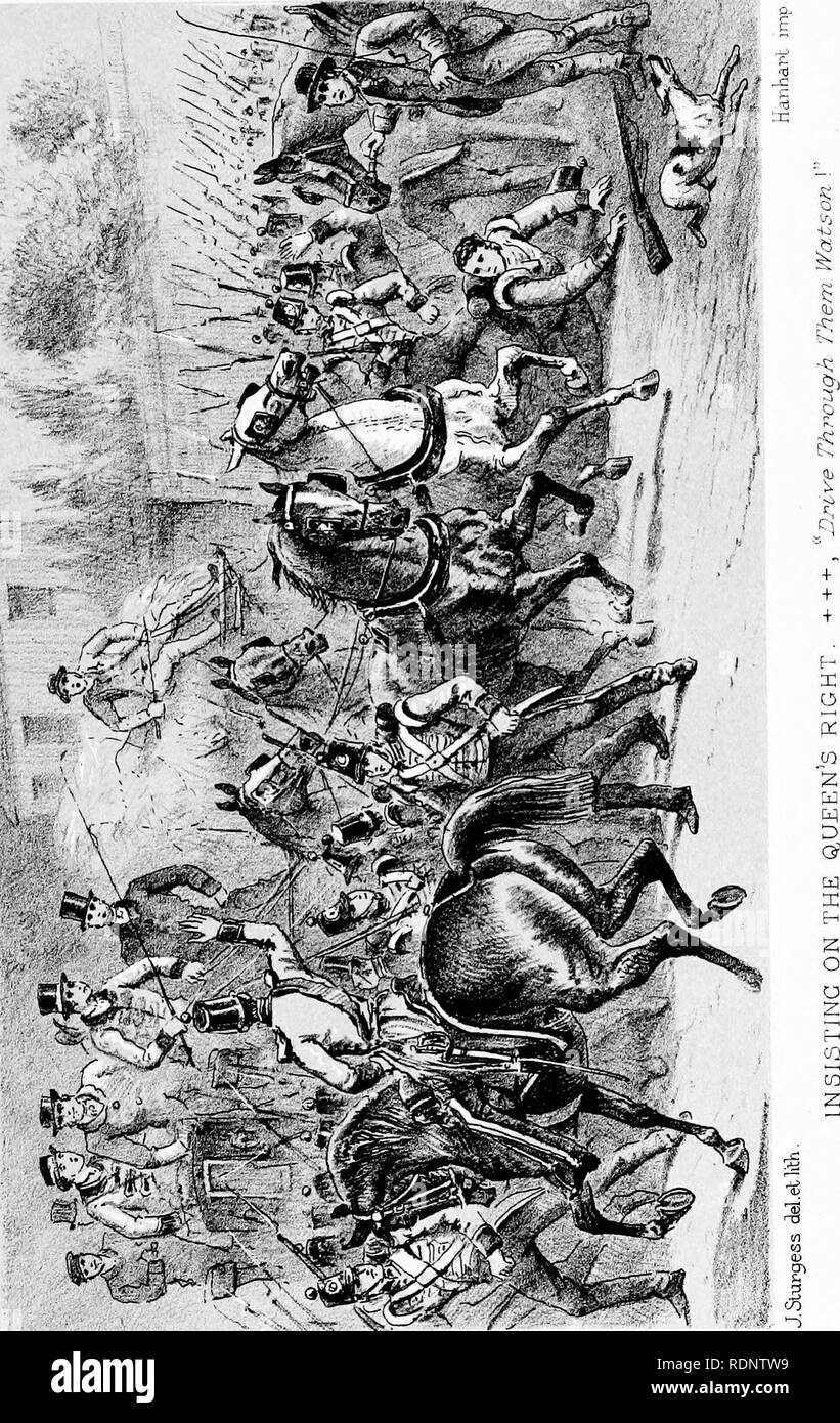 . L'âge d'encadrement. Coaching (transport). . Veuillez noter que ces images sont extraites de la page numérisée des images qui peuvent avoir été retouchées numériquement pour plus de lisibilité - coloration et l'aspect de ces illustrations ne peut pas parfaitement ressembler à l'œuvre originale.. Harris, Stanley. Londres, R. Bentley et fils Banque D'Images