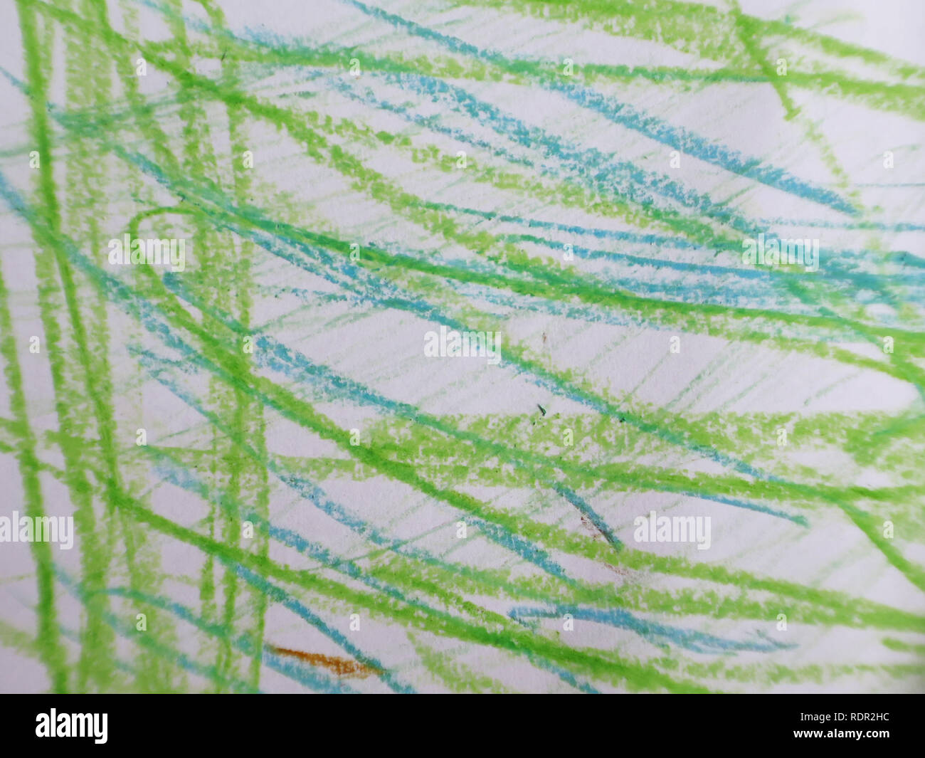 Colorful abstract dessin d'enfant sur fond blanc Banque D'Images