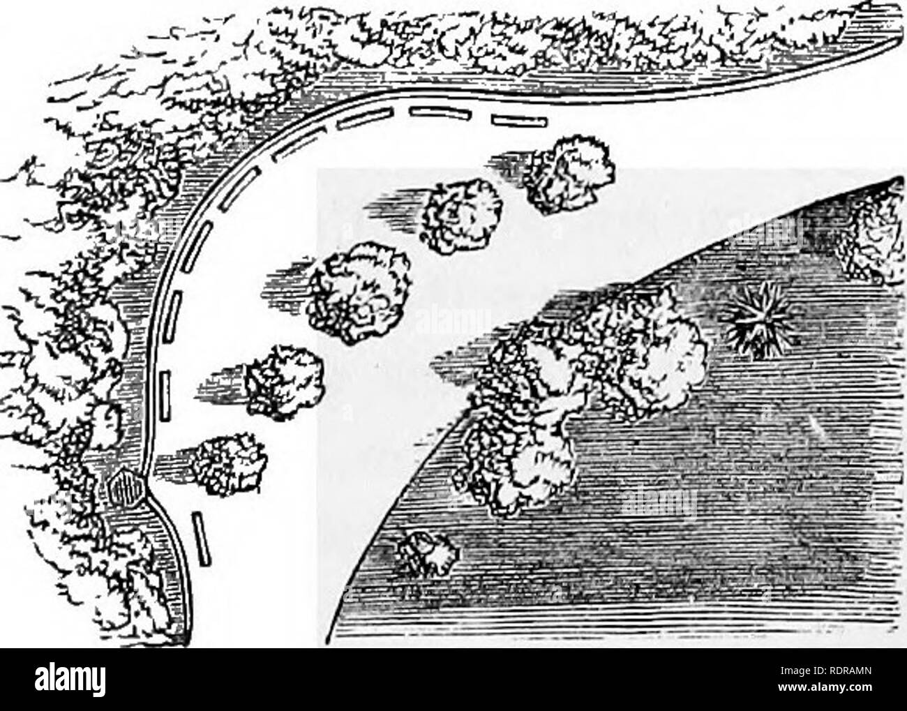 . Les parcs, promenades, &AMP ; Jardins de Paris, décrits et examinés en fonction des attentes de nos propres villes, et les jardins publics et privés. Jardins, Parcs. Les places, LES LIEUX, LES JARDINS DE L'ÉGLISE, ETC. 91 personnes ayant une réclamation sur les plus petits squares de Londres - celles qui ont été remplacés par les petits jardins privés-verrait qu'il était de leur intérêt au bénéfice de tout le monde vivant à proximité de la place qu'il devrait être chaleureusement décoré, très bien entretenue, ouvert au public à toute heure raisonnable, et un endroit où un homme de travail, trop fatigué pour marcher jusqu'à un parc éloigné, c Banque D'Images