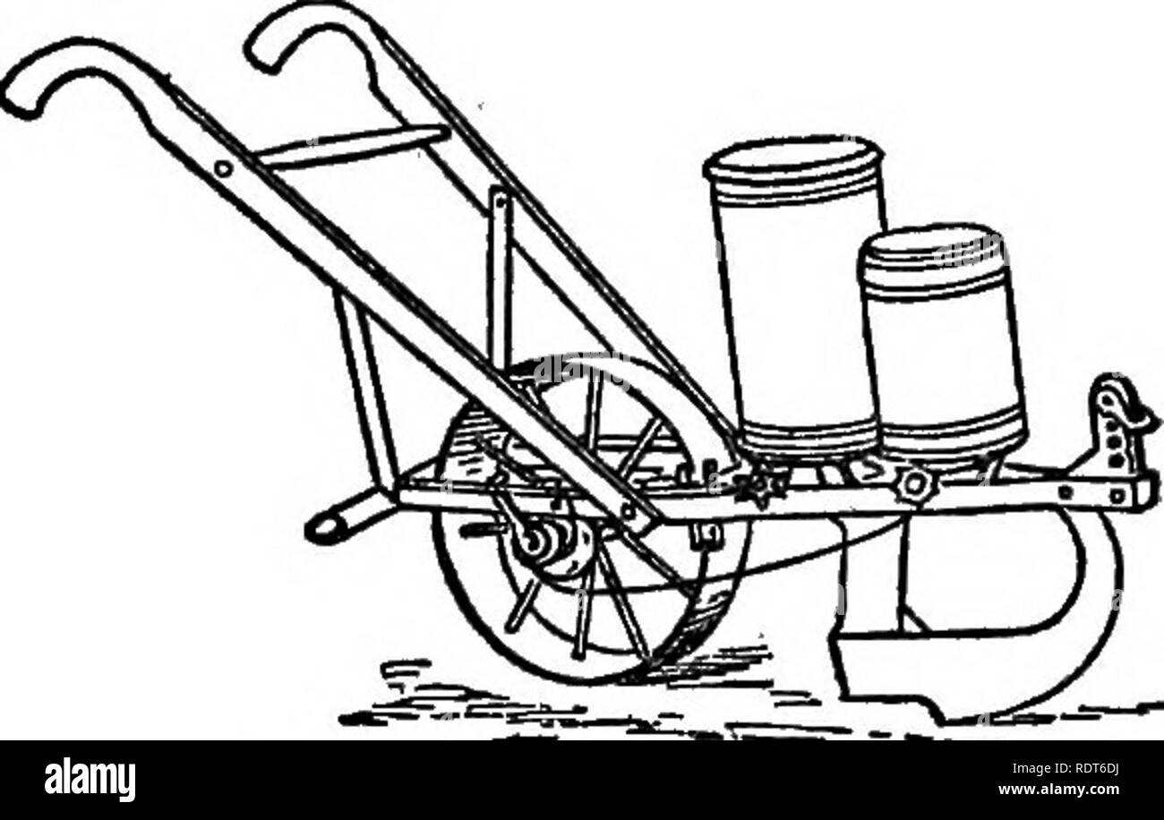 . Le jardin d'adresses, un traité sur la culture des légumes sous la maison et les conditions du marché. Contenant des informations fiables et concises concernant la plantation, la culture, la pulvérisation, la récolte et la commercialisation des légumes le jardin commun de manière à assurer la plus grande mesure de satisfaction, de plaisir et de profit. La culture maraîchère. Graines et l'ENSEMENCEMENT III. Un cheval-SEEDER AVEC DISTRIBUTEUR D'ENGRAIS principaux avantages réclamés pour la pratique universelle de la transplantation par des jardiniers. Ce processus de préparation est réalisée dans une variété de façons. Chou, tomates, laissez Banque D'Images