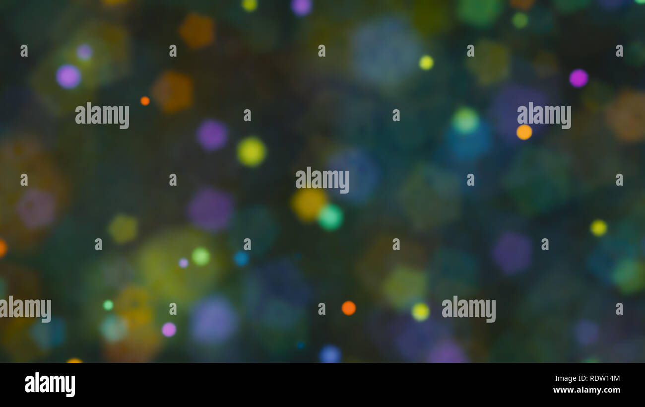 Bokeh Abstract Colorful Background Banque D'Images