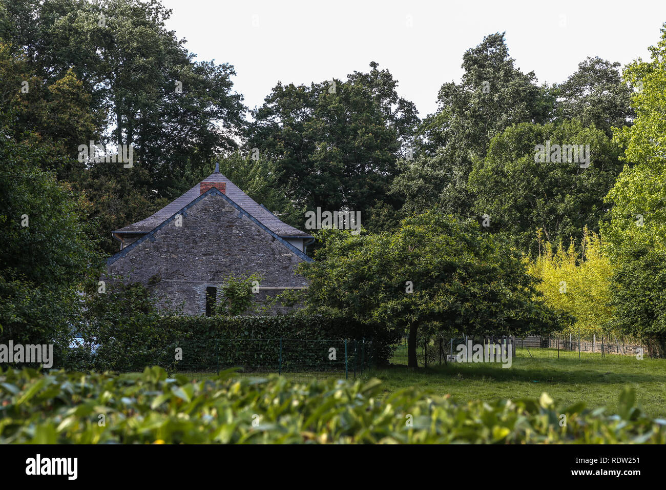 Vie domicile des personnes naturelles à Nantes, France. Banque D'Images