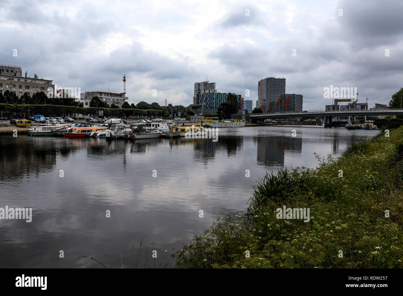Nantes, France Banque D'Images