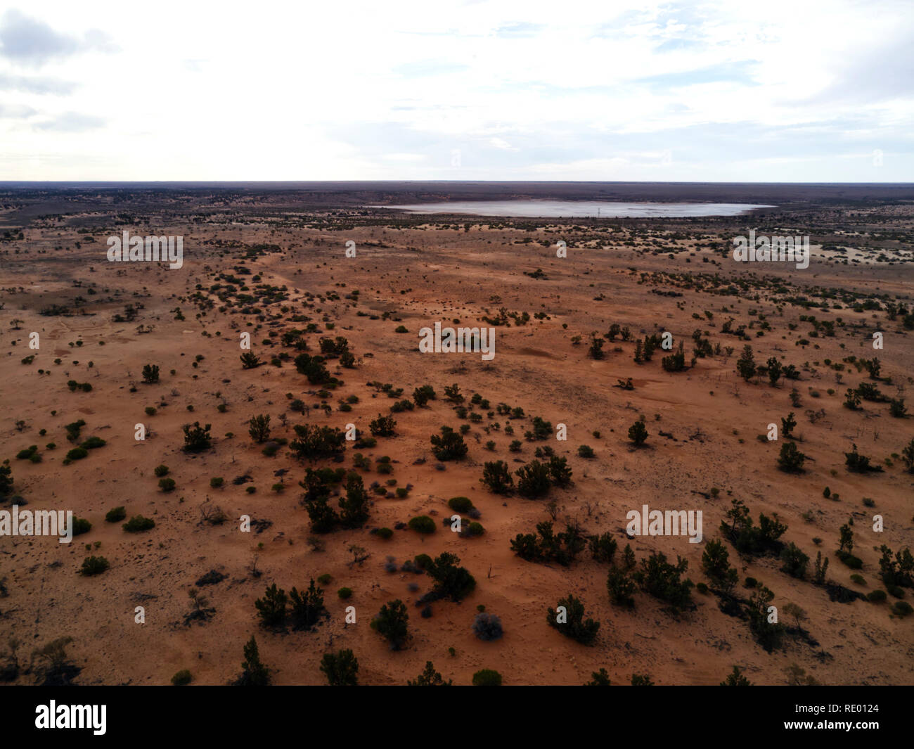 Sand Hill pays près de Roxby Downs Australie du Sud Banque D'Images