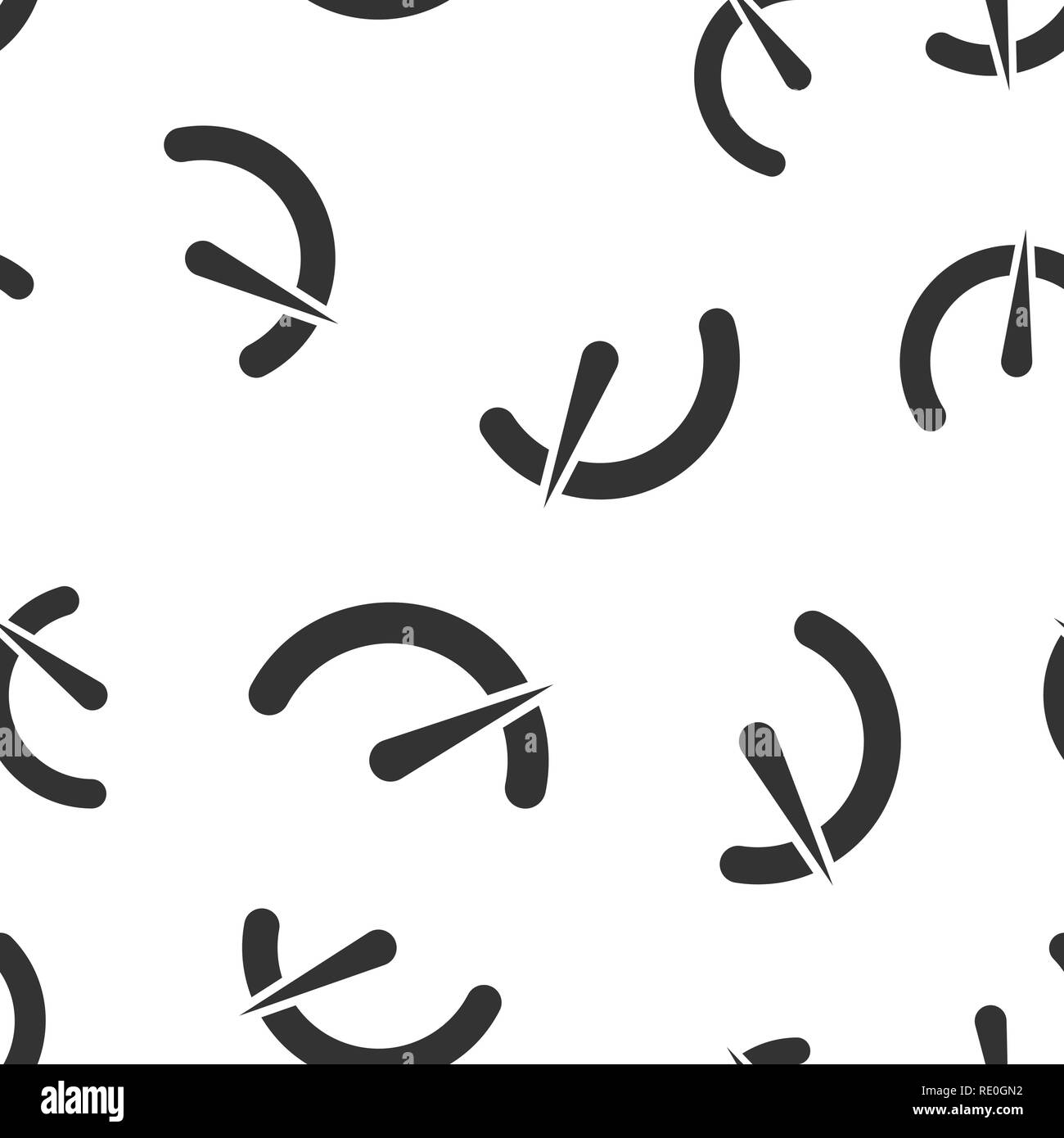 Tableau de bord compteur sans icône. Pointage de crédit au niveau de l'indicateur vector illustration. Échelle de mesure jauges avec motif symbole. Illustration de Vecteur