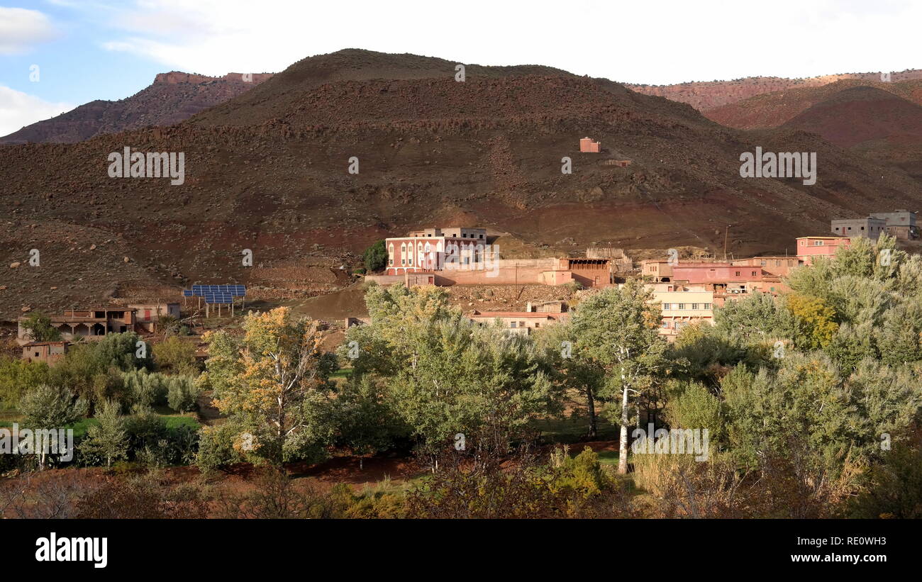 Marokko, Hoher Atlasgebirge Banque D'Images