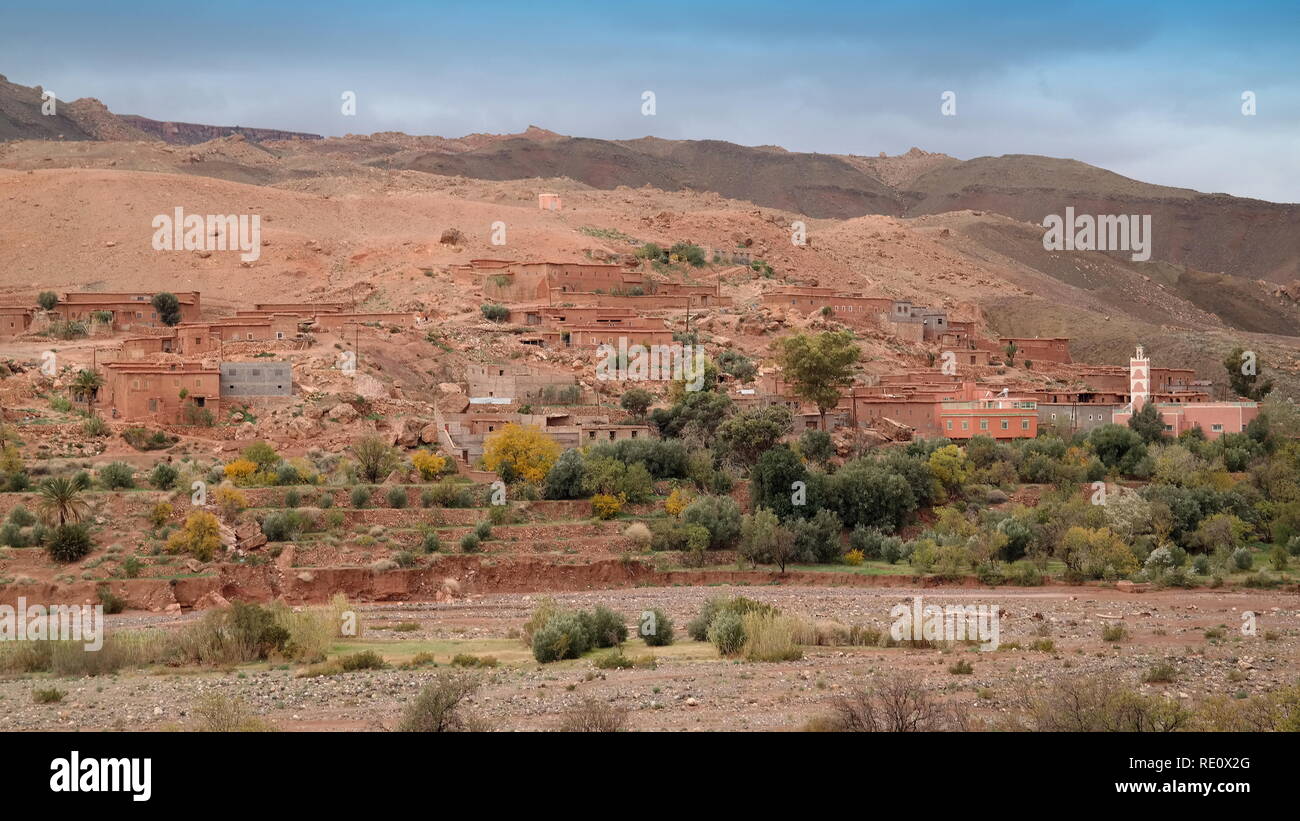 Marokko, Hoher Atlasgebirge Banque D'Images
