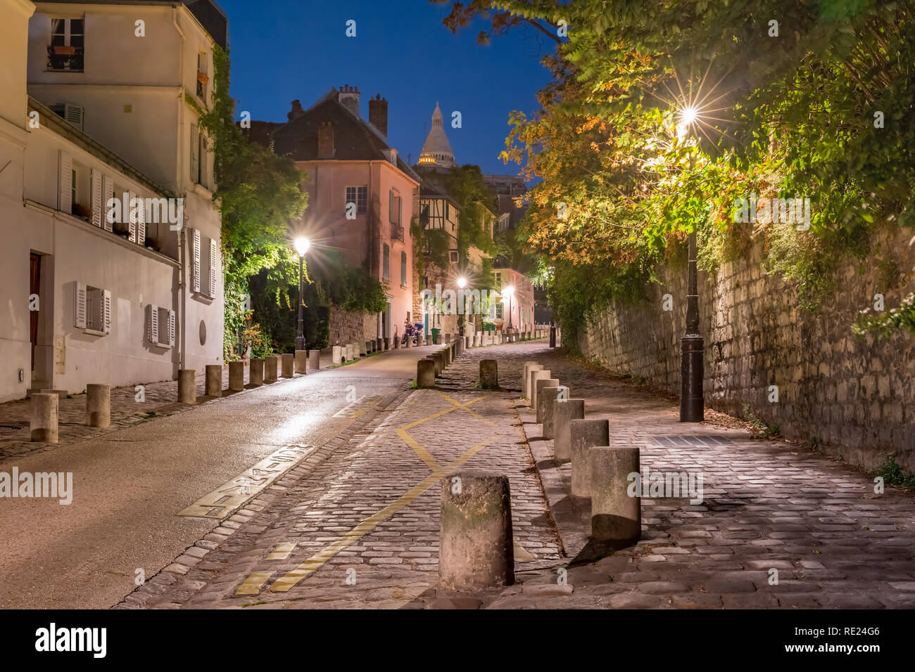 Montmartre à Paris, France Banque D'Images