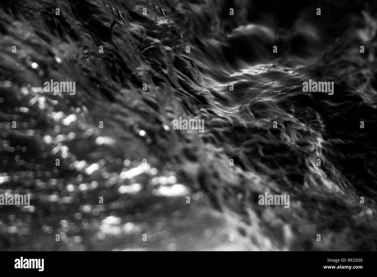 Voir à l'ocean wave, Bali, Indonésie Banque D'Images