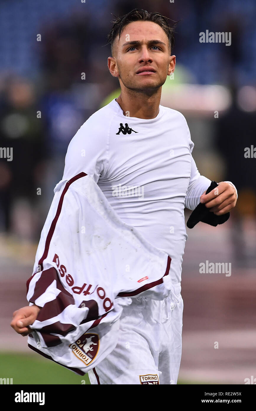 Rome, Italie. 19 Jan, 2019. Football Serie A vs Rome Turin, Rome, Italie - 19 Jan 2019 : Crédit Photo Agency indépendante/Alamy Live News Banque D'Images