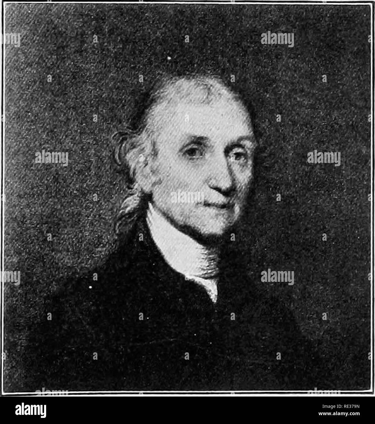 . Principes de botanique. La botanique. Fig. S3-Jan Ingen-Housz (1730-1799). Il a été le premier à reconnaître la différence entre la photosynthèse et la respiration des plantes.. Fig. 54.--Joseph Priestley (1733-1804). Il a découvert l'oxygène, et a fait des études pionnières de la fonction de la chlorophylle.. Veuillez noter que ces images sont extraites de la page numérisée des images qui peuvent avoir été retouchées numériquement pour plus de lisibilité - coloration et l'aspect de ces illustrations ne peut pas parfaitement ressembler à l'œuvre originale.. Gager, C. Stuart (Charles Stuart), 1872-1943. Philadelphie, P. le fils &AMP ; co. Banque D'Images